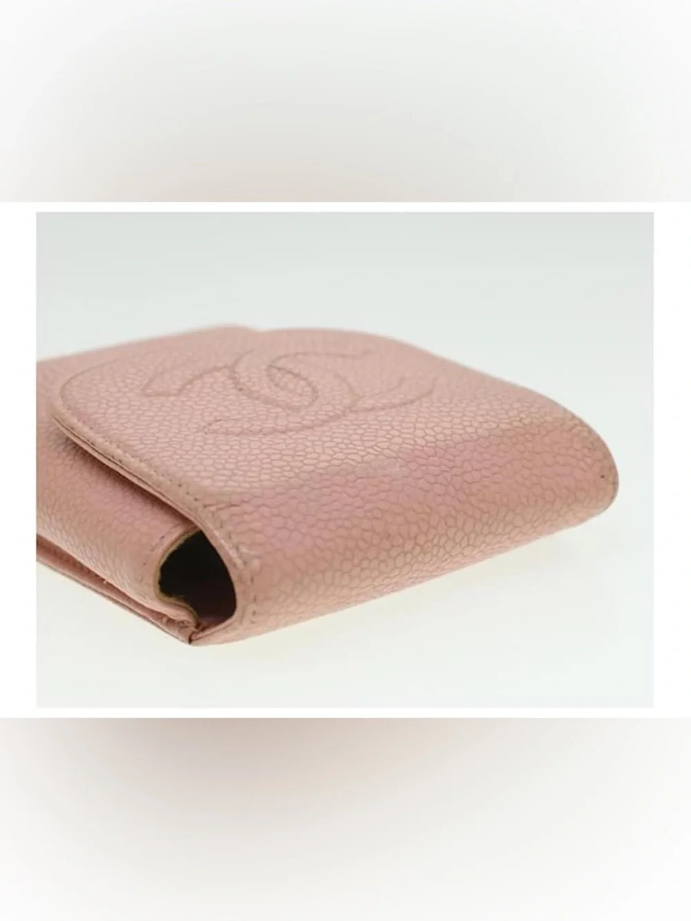RARE CHANEL Vintage Mini Caviar Leather Pouch/Shoulder/Waist/Crossbody bag